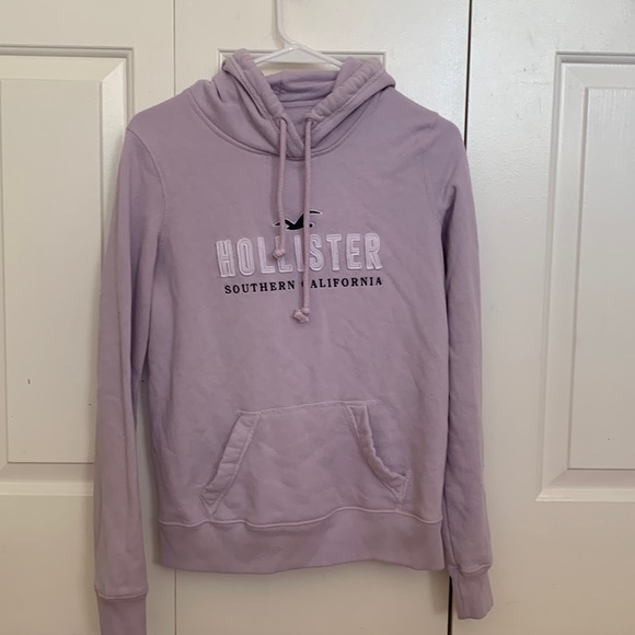 Hollister light purple hoodie. Size extra small.